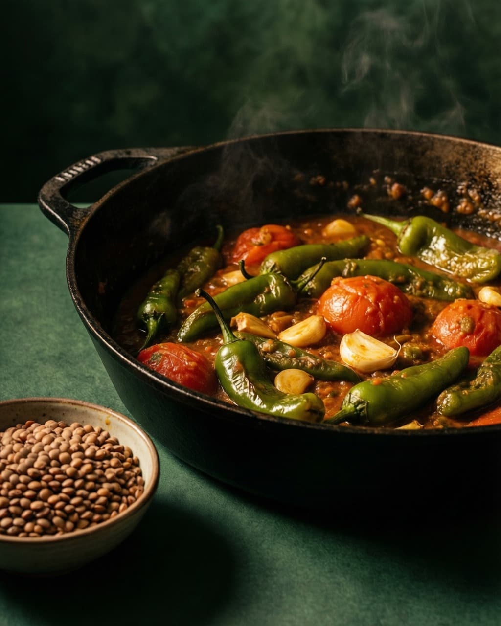 Publicación de OVERNU: Cocinas lentejas el domingo y te quedas tranquila: hierro para toda la semana ✅ Pues el hierro vegetal se absorbe bastan