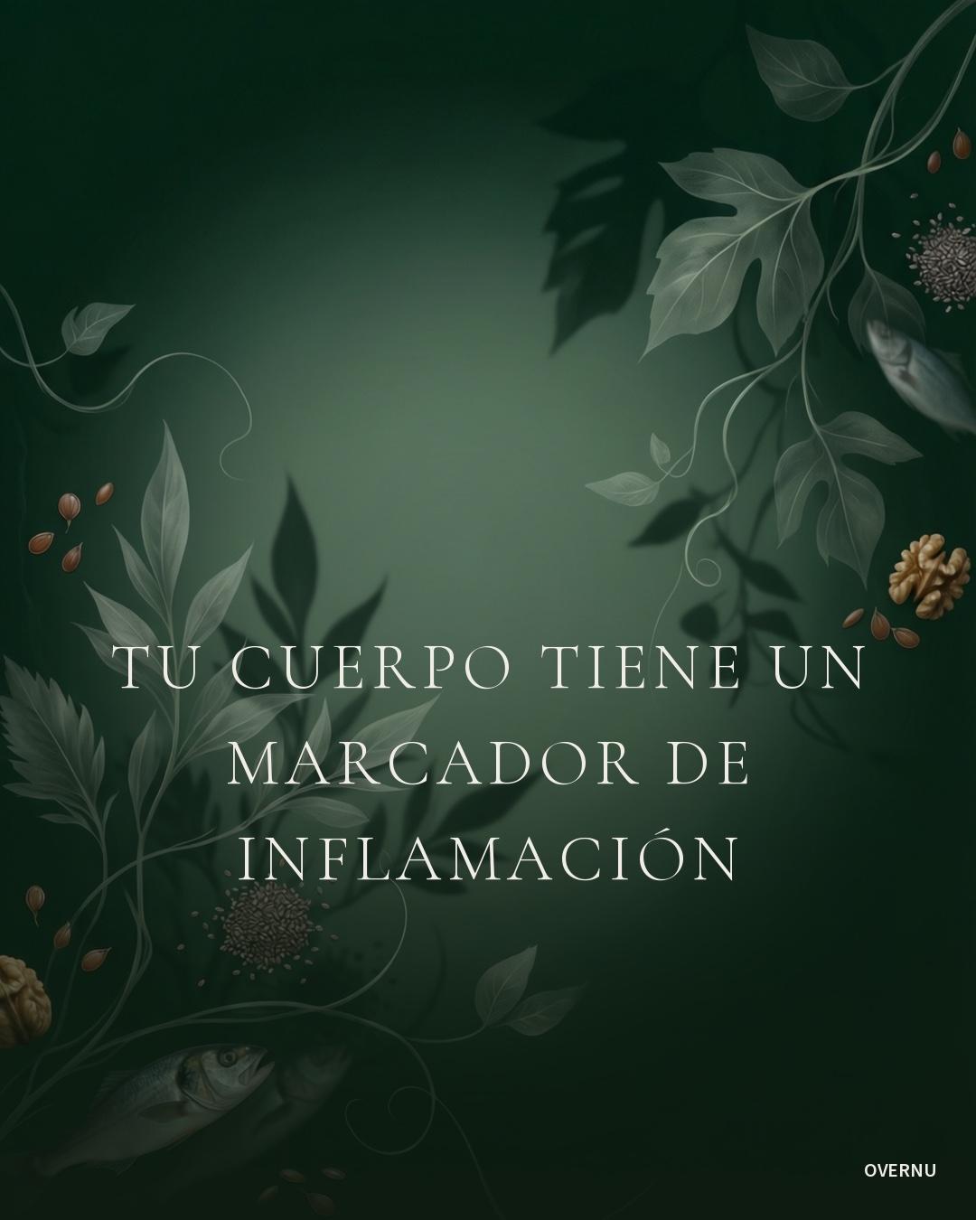 Publicación de OVERNU: Tu cuerpo lleva la cuenta de la inflamación. Se llama PCR. 🔬