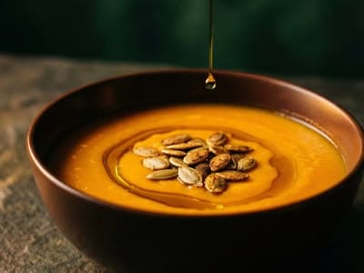Publicación de OVERNU: Crema de calabaza casera rica en beta-caroteno para las cenas de otoño